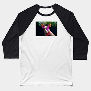 Hound / Swiss Artwork Photography Baseball T-Shirt